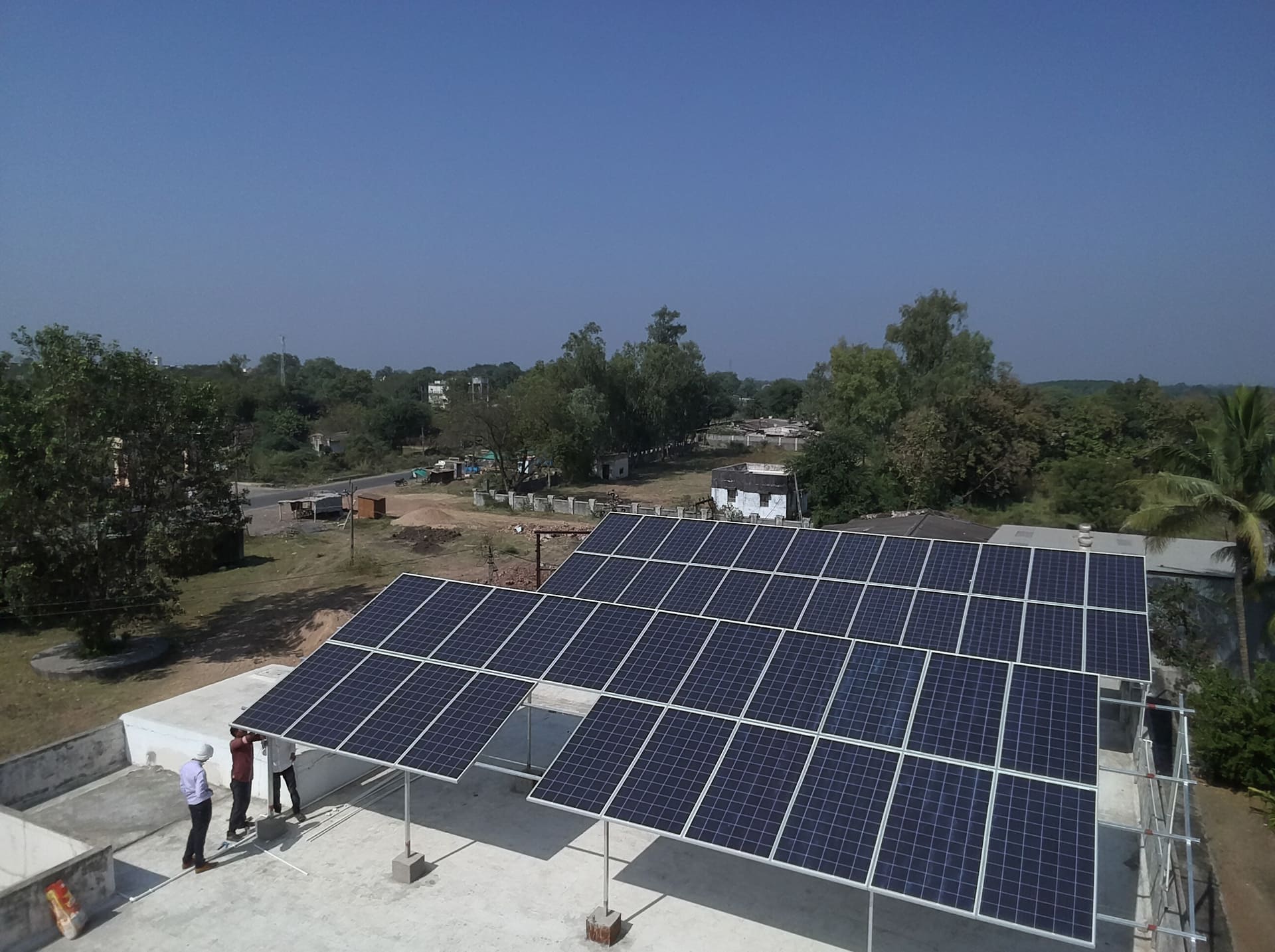 Residential solar project