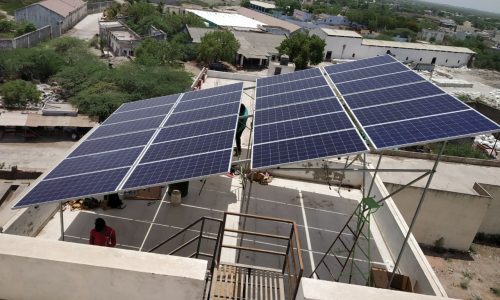 7.8 KWp - Bonny Autoworl, Yamaha Showroom - Morbi